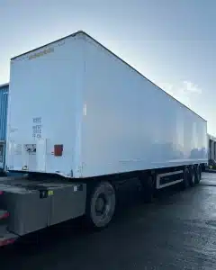 13.6m Montracon Tri Axle Box Trailer Storage