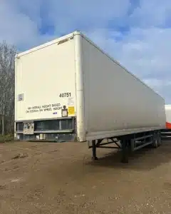13.6m Tandem Axle Box Trailer 4m (2007)