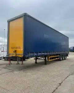 13.6m Lawrence David Tri Axle Tall Boy Curtain Sider (2012) 10x Available