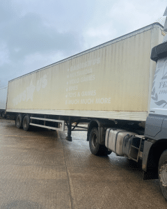 13.6m Montracon Tandem Axle Box Trailer (2005)