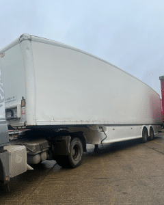 13.6m Don Bur Tandem Axle Box Trailer with TL 4.5m (2009)