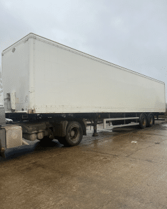 13.6m Cartwright Tandem Axle Box Trailer 4m (2009)
