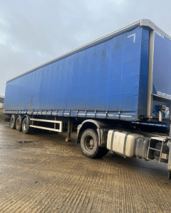 13.6m SDC Tri Axle XL rated Curtain Sider 4.2m (2015)
