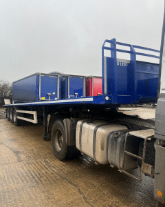 13.6m Don Bur Tri Axle Flatbed Trailer (2012)