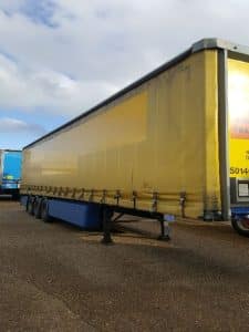 13.6m SDC Tri Axle Curtain Sider 4m (2014) 3x Available